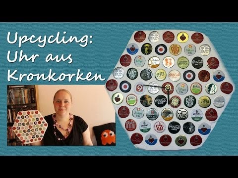DIY Upcycling: Uhr aus Kronkorken - Aus Alt mach Neu: Ein Unikat im Vintage-Stil | kreativBUNT