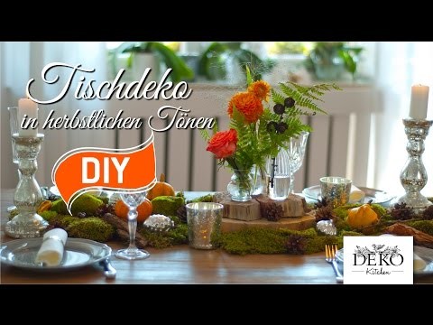 DIY: festliche Tischdeko für den Herbst | Deko Kitchen