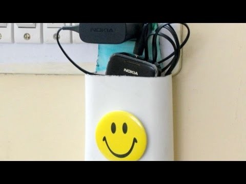 Einen Coolen Handy-Ladekabel-Halter Basteln - DIY Technik - Guidecentral