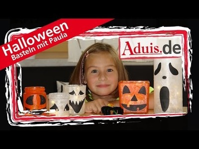 Halloween Deko Basteln mit Kindern DIY Anleitung