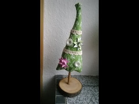 Weihnachtsbaum Näh-Anleitung, Dekobaum DIY