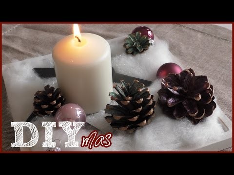 DIY mas | Tannenzapfen DEKO