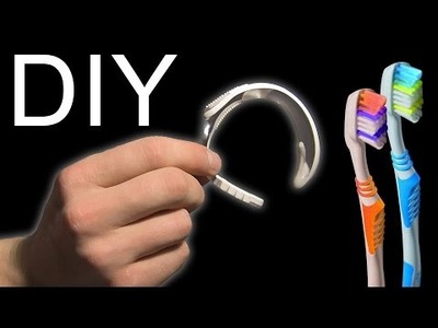 ★ ARMBAND aus ZAHNBÜRSTE ★ selber machen!!!! DIY Toothbrush Bracelets