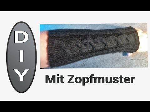 Lange Armstulpen stricken -  DIY