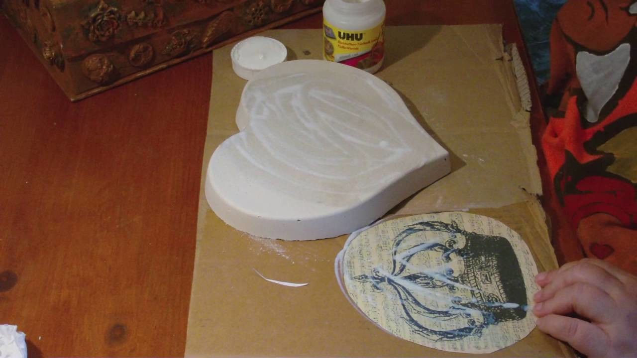 DIY - Potchen mit einem Bild aus dem Tintenstrahldrucker