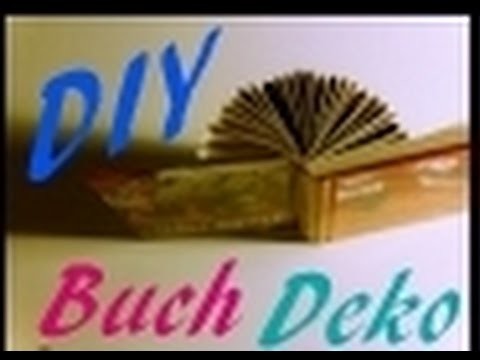 DIY-Dekoidee mit altem Buch    #13  |  Do It Yourself