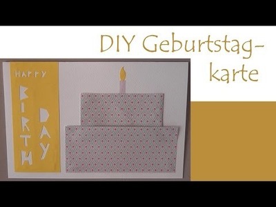 DIY Geburtstagskarte (Origami)