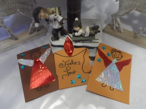 DIY:keka BASTEL TIPP Weihnachtskarten und Geschenkanhänger