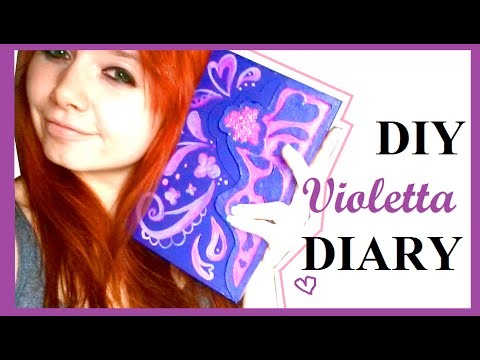 DIY | Violetta Tagebuch || Foxy Draws