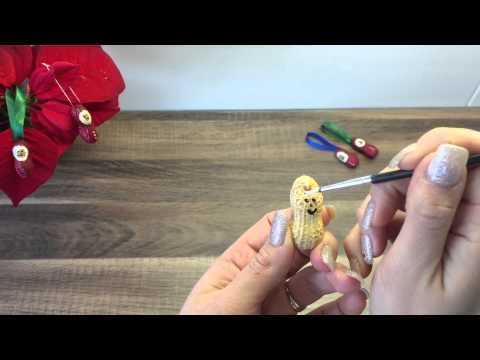 DIY Weihnachtsmann basteln, als Geschenkanhänger oder für den Weihnachtsbaum