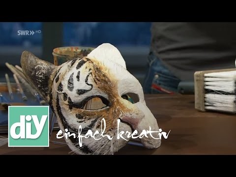 Tigermaske | DIY einfach kreativ