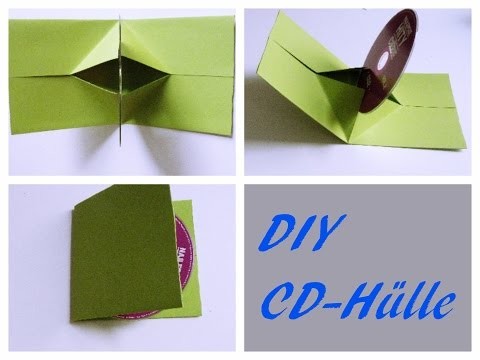 DIY- CD-Hülle   |selber machen | CD cover  | Do It Yourself