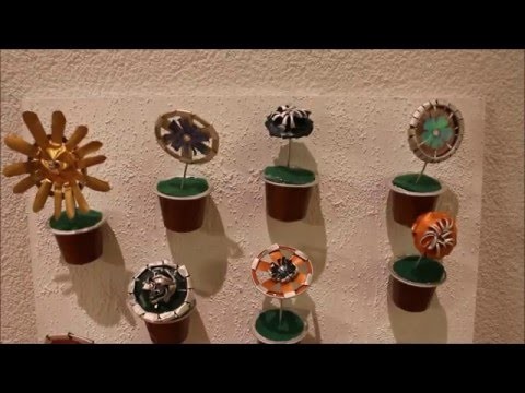 DIY: Mini Kapselgarten Blumenwand Minigarten aus Nespresso Kapseln. Upcycling