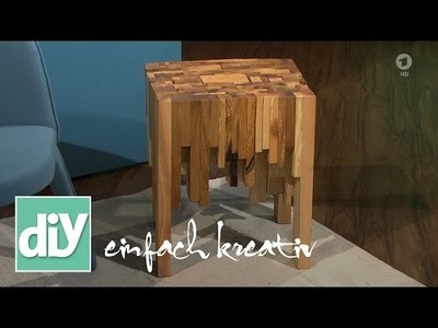 Holzhocker aus Kanthölzern | DIY einfach kreativ