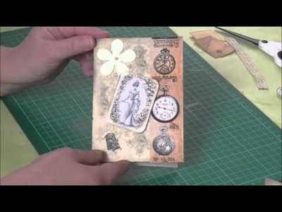 [ DIY ] Vintagekarte basteln