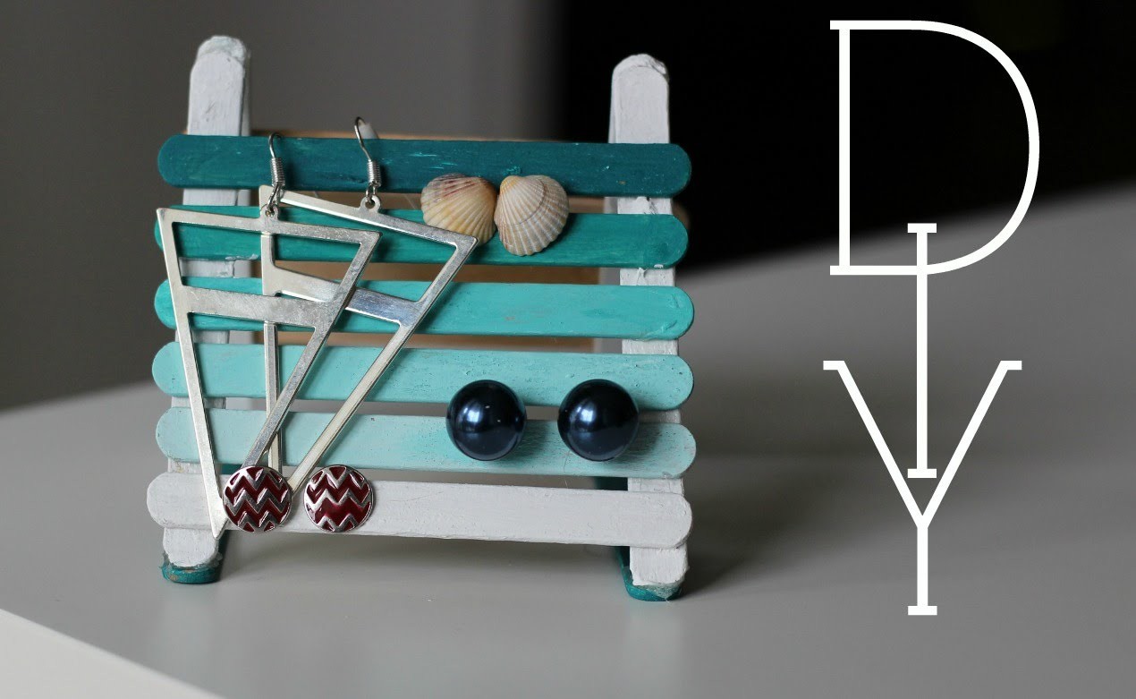 DIY Ombré Ohrringständer | Kascha