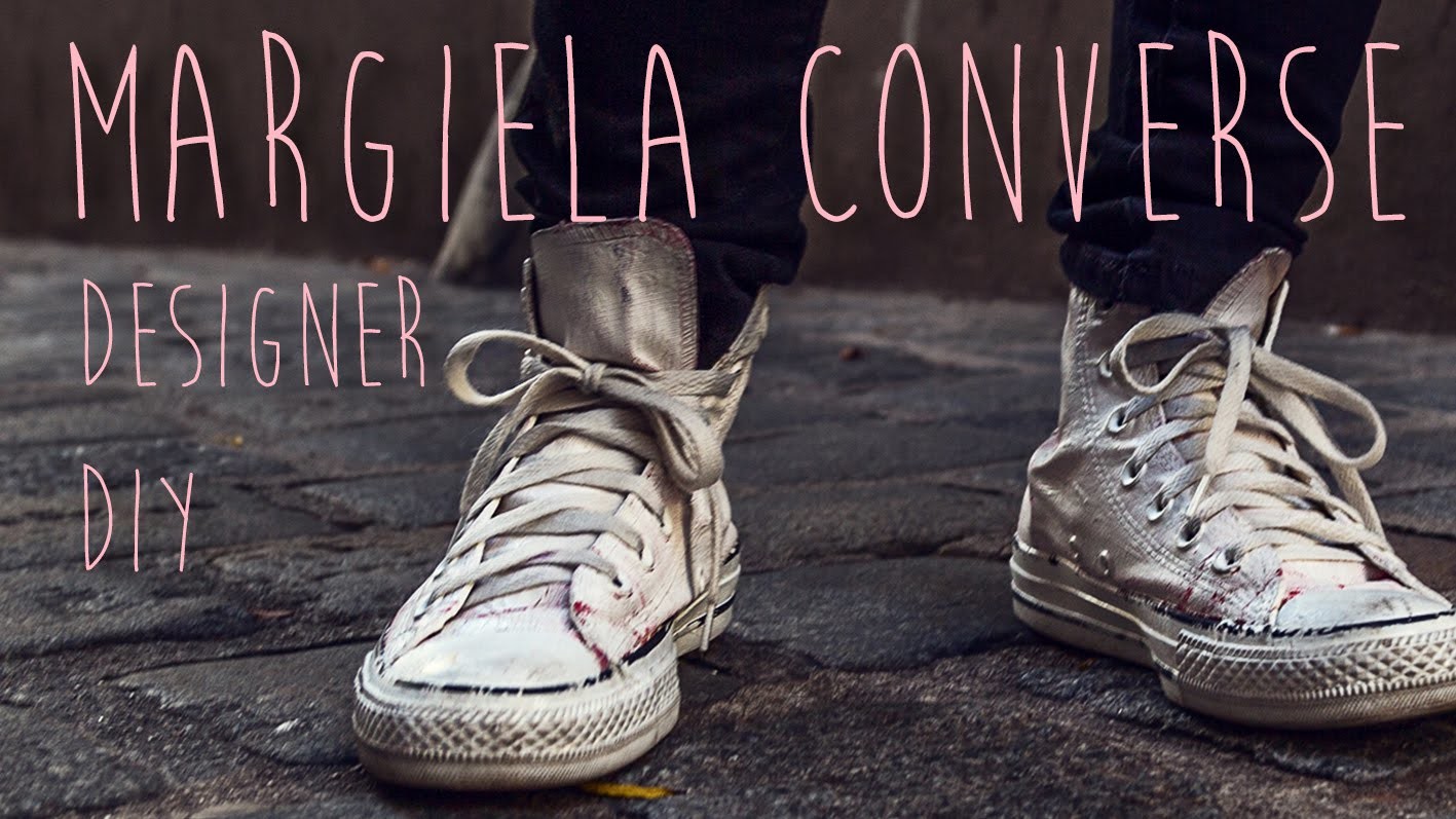 Maison Martin Margiela inspiriert Converse Sneakers DIY Designer