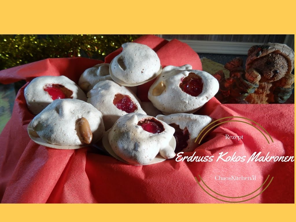 10. Erdnuss Kokos Makronen, DIY lecker luftige Erdnuss Baiser - X-MAS TIME with TheCameronxoxo