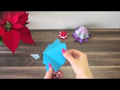 DIY Tannenbaum.Weihnachtsbaum basteln ohne kleben, Deko für Weihnachten