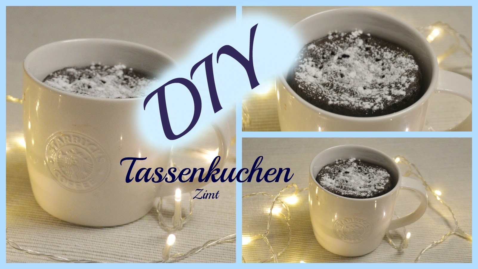 DIY Zimt Tassenkuchen