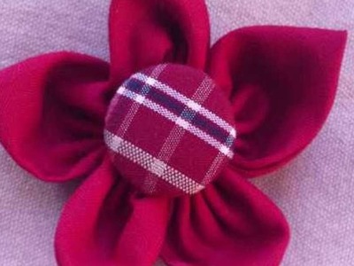 Eine Süße Stoffblumen-Anstecknadel Machen - DIY Style - Guidecentral