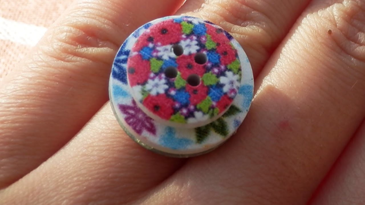 Einen Süßen Knopfring Machen - DIY Style - Guidecentral
