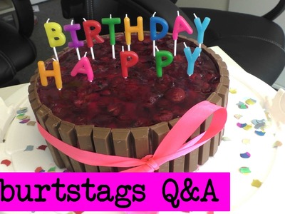 Happy Birthday! Q&A - Antworten. DIY Inspiration Geburtstagsvideo. Evas & Kathis Antworten
