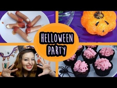 DIY Halloween Party: Snacks und Deko