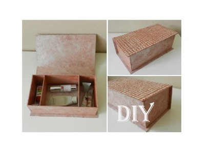 DIY: Aufbewahrungsbox mit Eierschalen. storage box with egg shells