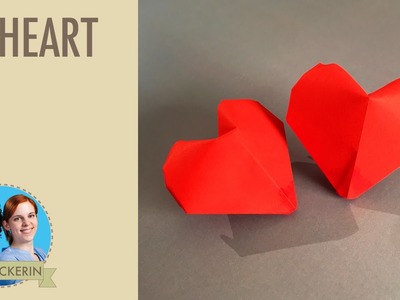 Paper Heart | Papier Herz | 3D Origami