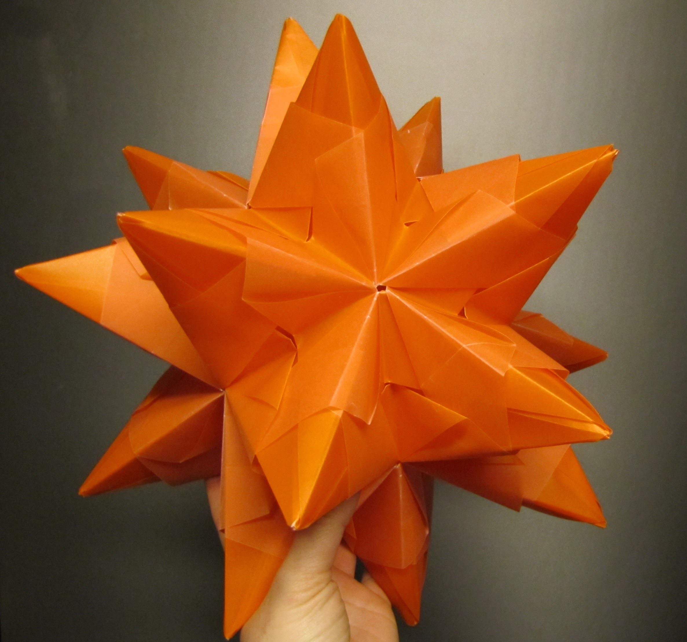 Bascetta Stern falten - Tutorial DIY - Modulares Origami