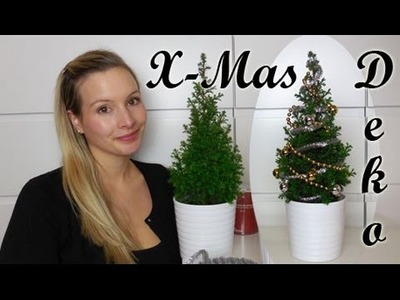 DIY - Dekoration für Weihnachten I Weihnachtsdekoration I Mini Weihnachtsbaum I AnnaBirdie
