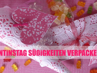 Valentinstag Süßigkeiten verpacken für sie DIY