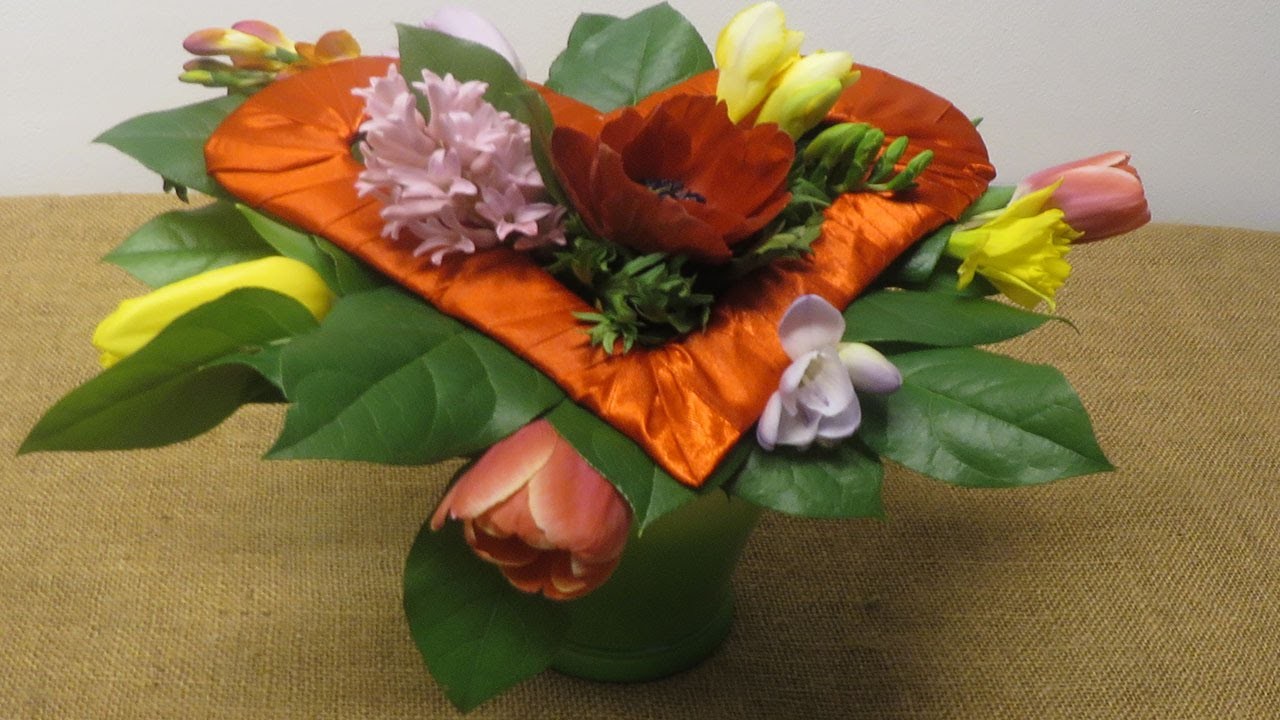 DIY Valentinstag Blumenstrauß ❁  Deko Ideen mit Flora- Shop