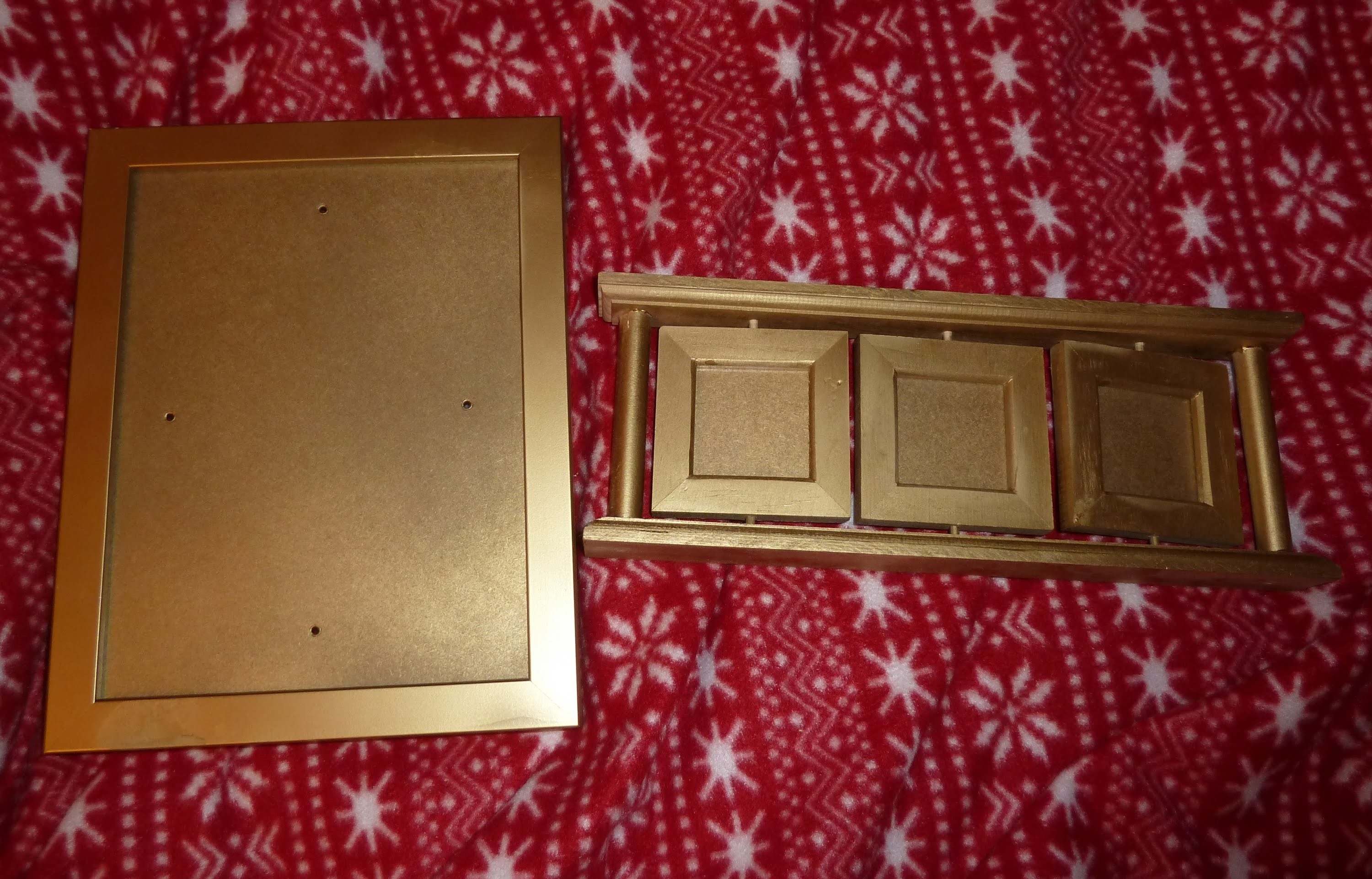 DIY Bilderrahmen [Last Minute Weihnachtsgeschenk]