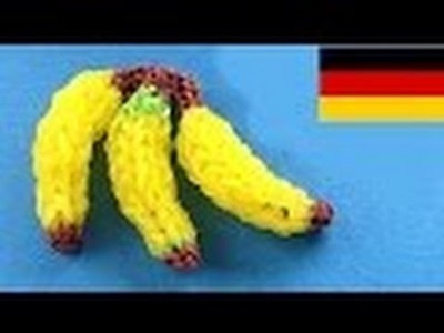 Loom Bandz Anleitung Deutsch Banane (Rainbow Loom Deutsch Loom Bands 3D banane)