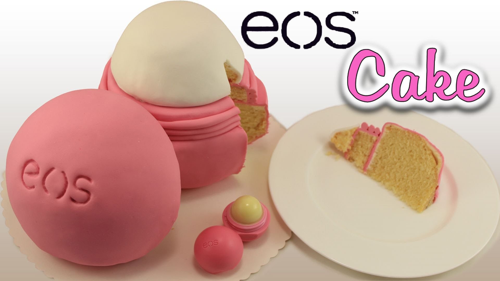 DIY Giant EOS Lip Balm Cake | EOS Kuchen backen | How to make an EOS Cake