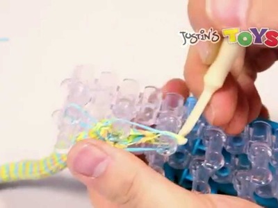 Make HEXAFISH with 1 ONE KIT - How to Tutorial for Rainbow Loom Bracelet