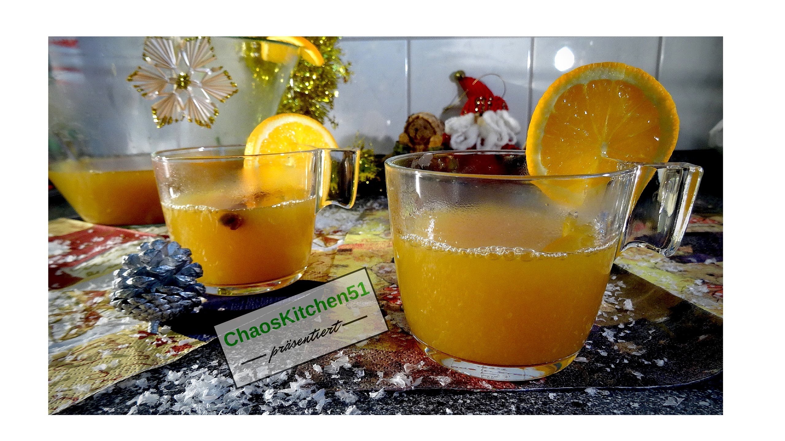 California Christmas Punsch - DIY  alkoholfrei lecker Punsch  "Weihnachts Kooperation"