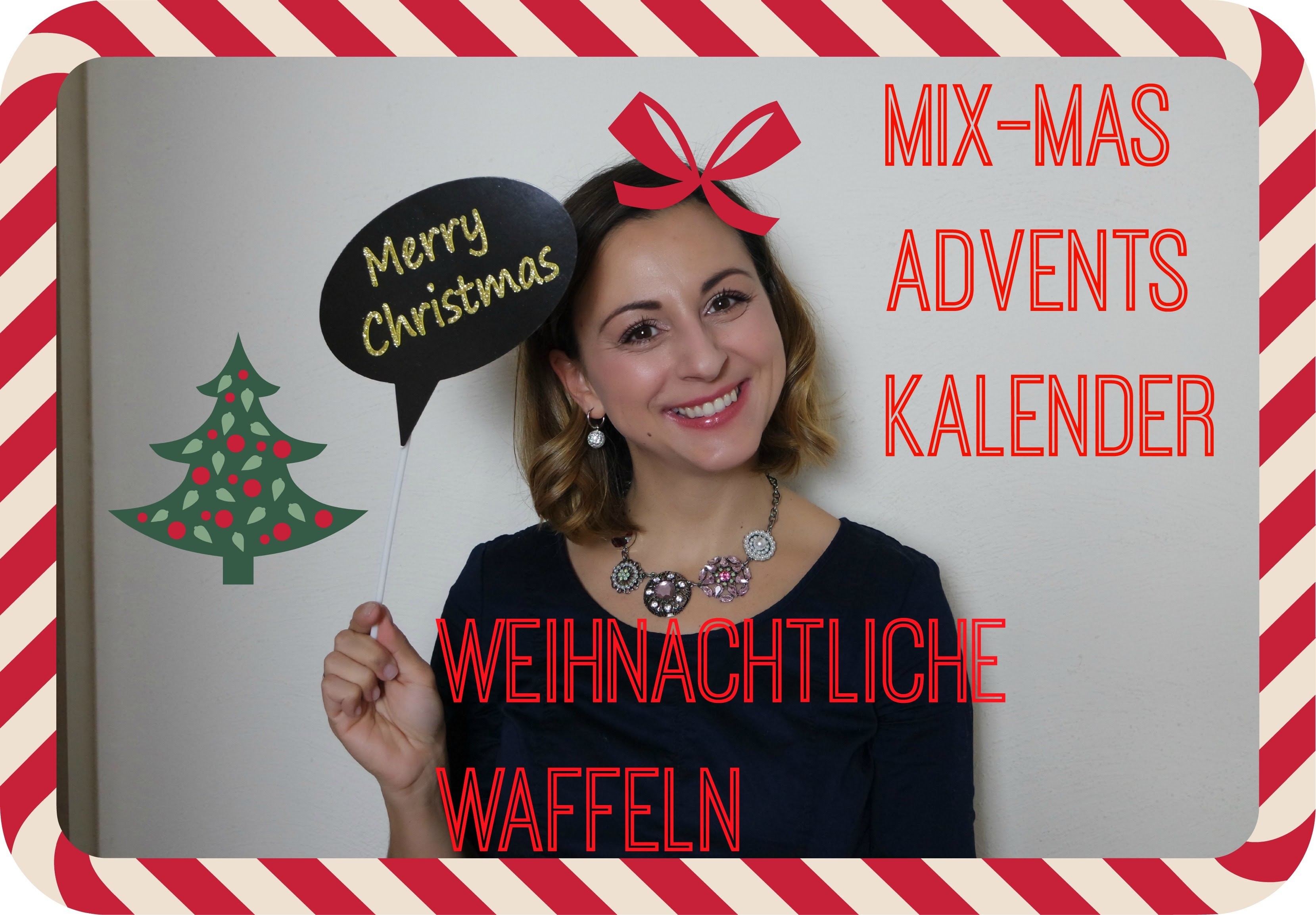 DIY Weihnachtliche Waffeln mit Zimt I Mix-Mas Adventskalender #7