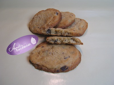 Vanillecookies - Cookies amerikanischer Style - Backrezepte.DIY