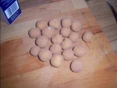 Weihnachts DIY Marzipankartoffeln