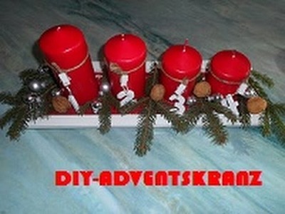 DIY-schöner Adventskranz 