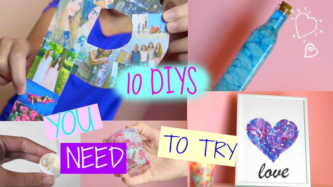 10 DIY PROJECT IDEAS YOU NEED TO TRY ♥♥♥