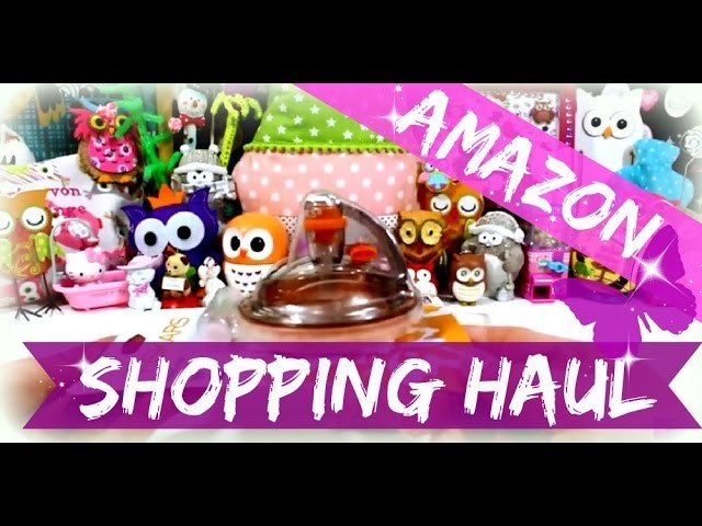 Amazon Shopping Haul Video ♥ Bastelbedarf ♥ Fiskars Shape Cutter, Clear Stamps, Schablonen