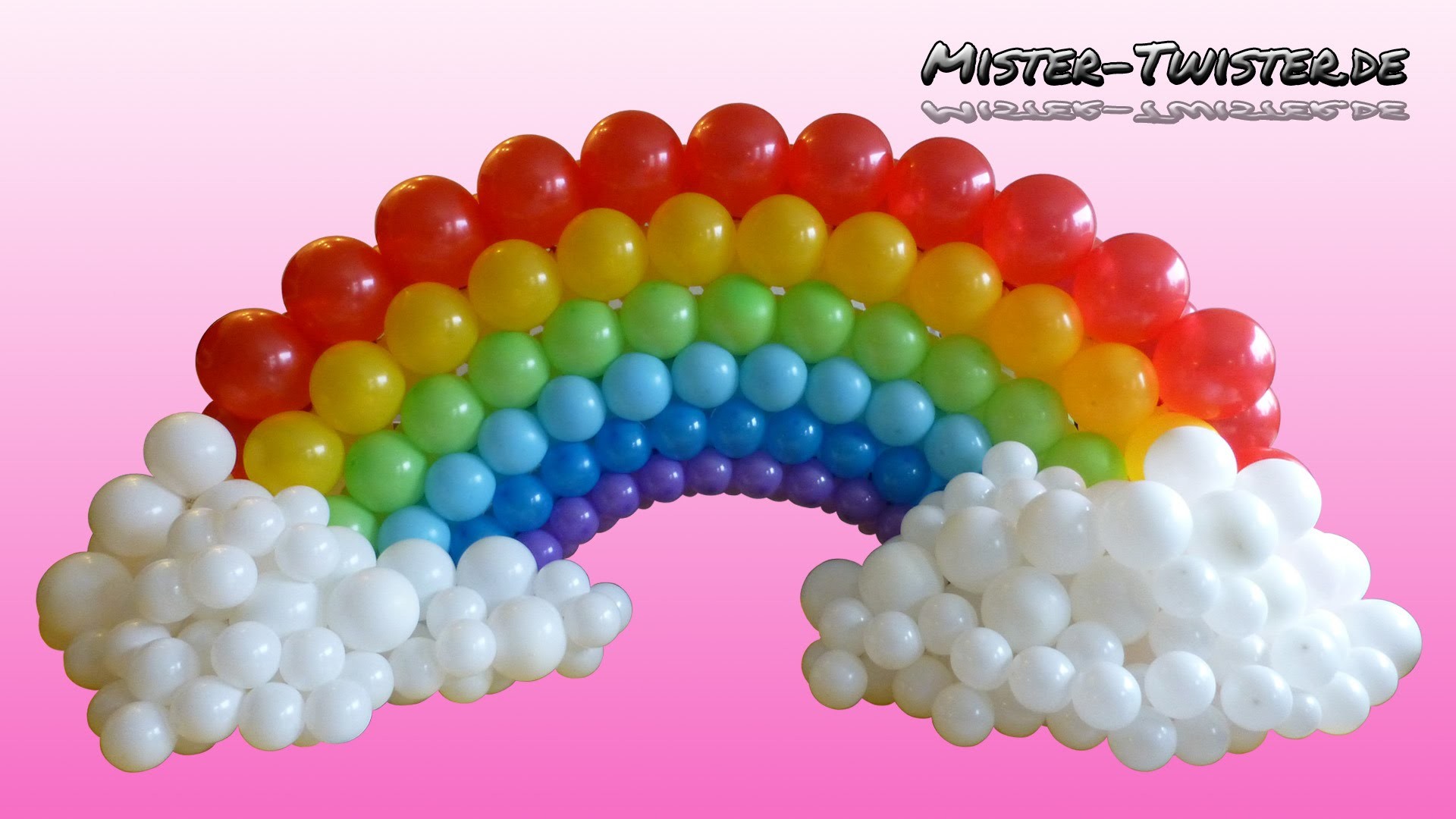 Balloon Rainbow, Decoration, Birthday, Ballon Regenbogen, Dekoration, Geburtstag
