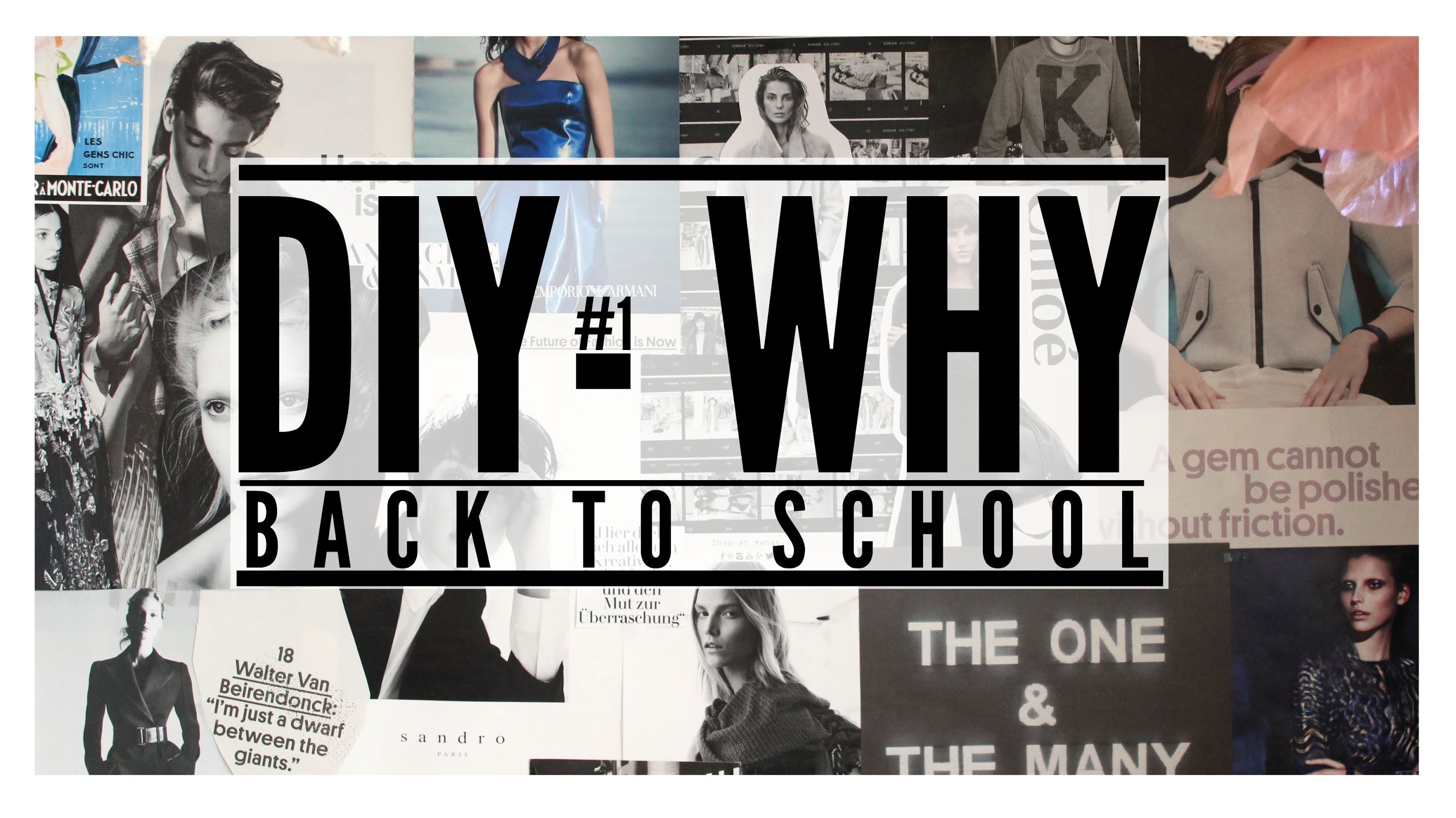 DIY BACK TO SCHOOL INSPIRING WALL DECOR | DIY - WHY