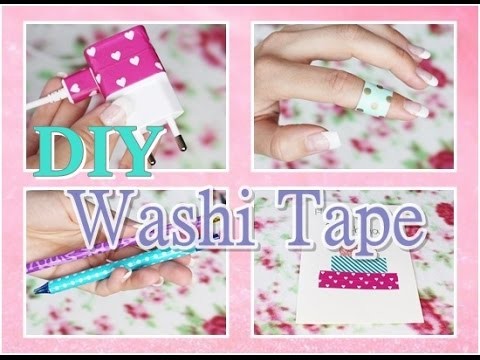 DIY Washi Tape Ideas. Belle Lu