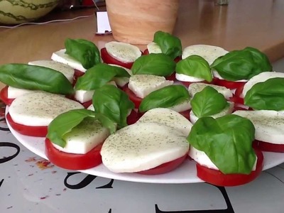 Tomate Mozzarella selber machen - ein Rezept