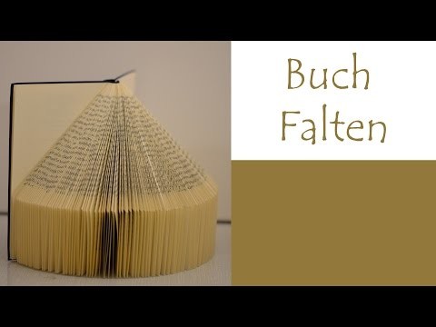 DIY Buch falten (sehr einfach) - DE